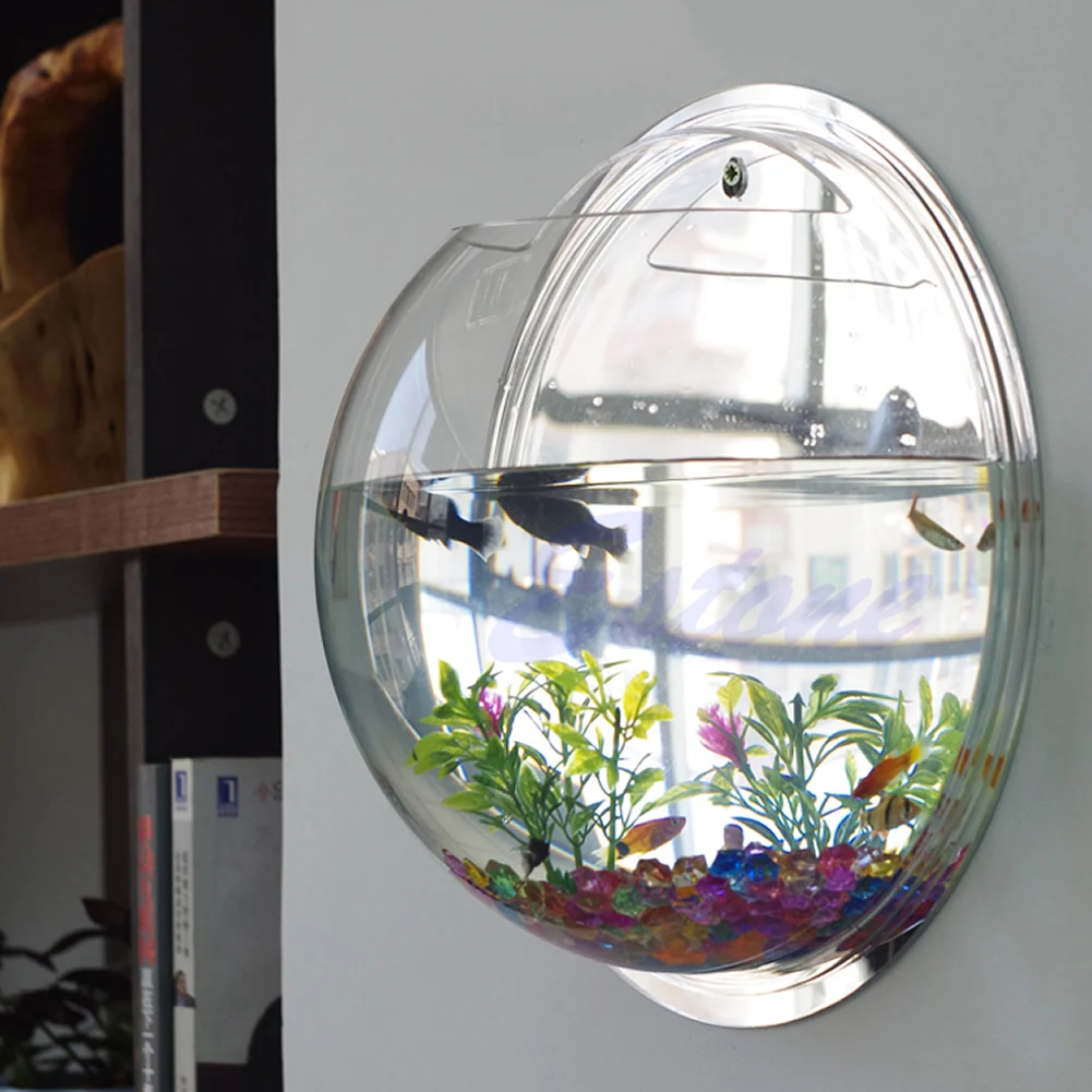 Aquarium Planted Wall - 벽걸이 아크릴 어항 투명 벽걸이 수조