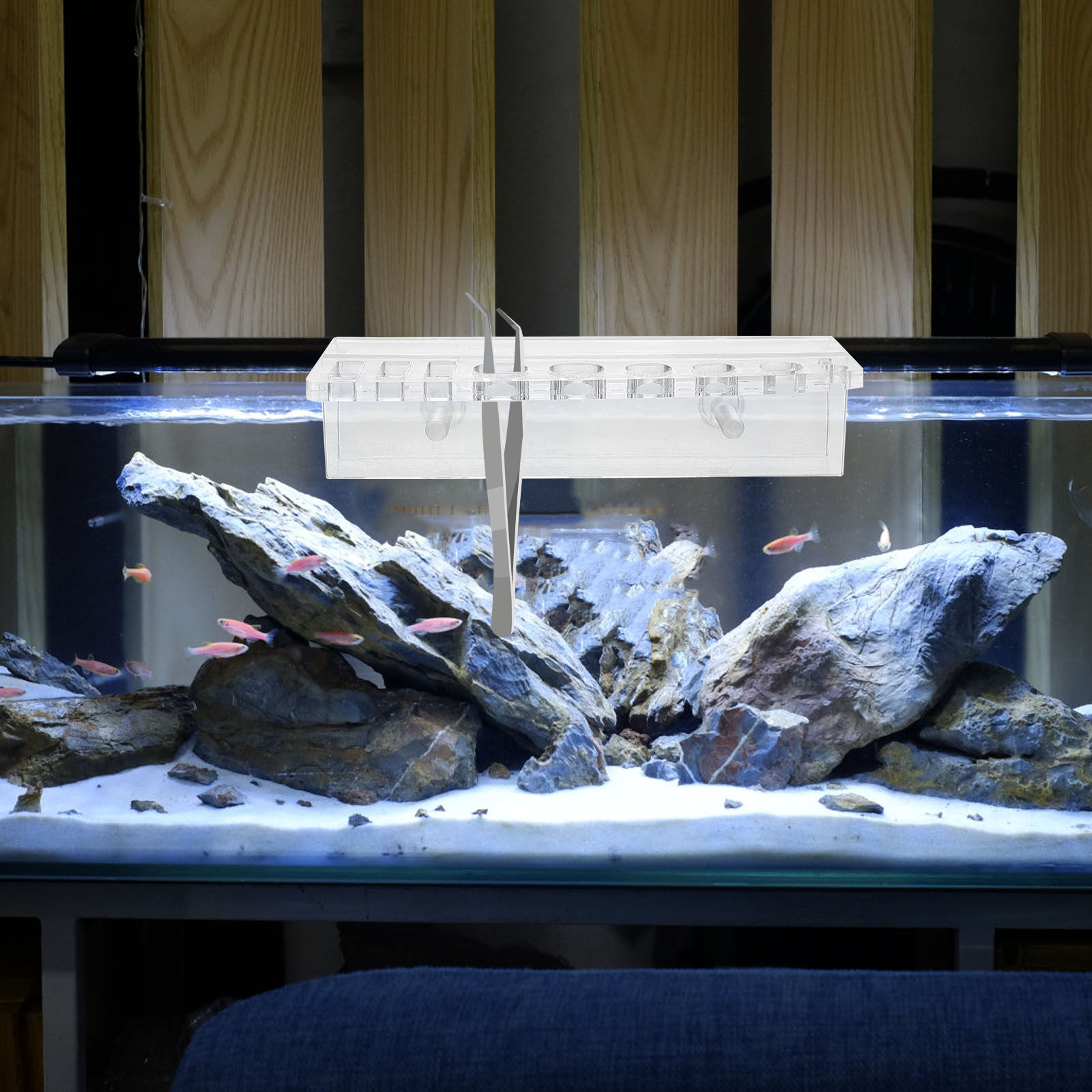 수족관 도구 홀더 아크릴 어항 보관 랙 수초 관리 정리 - Aquarium Planted Wall 리뷰 및 가격