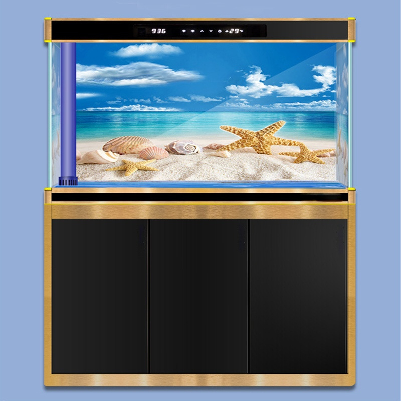 수족관 배경 장식 스티커 물고기 탱크 풍경 스티커 포스 - Planted Aquarium Wallpaper 리뷰 및 가격