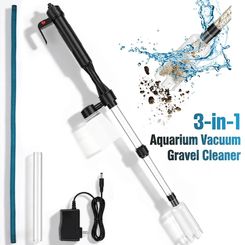 수족관 진공 자갈 청소기 3 in 1 어항 진공청소기  - Planted Aquarium Cleaning 리뷰 및 가격