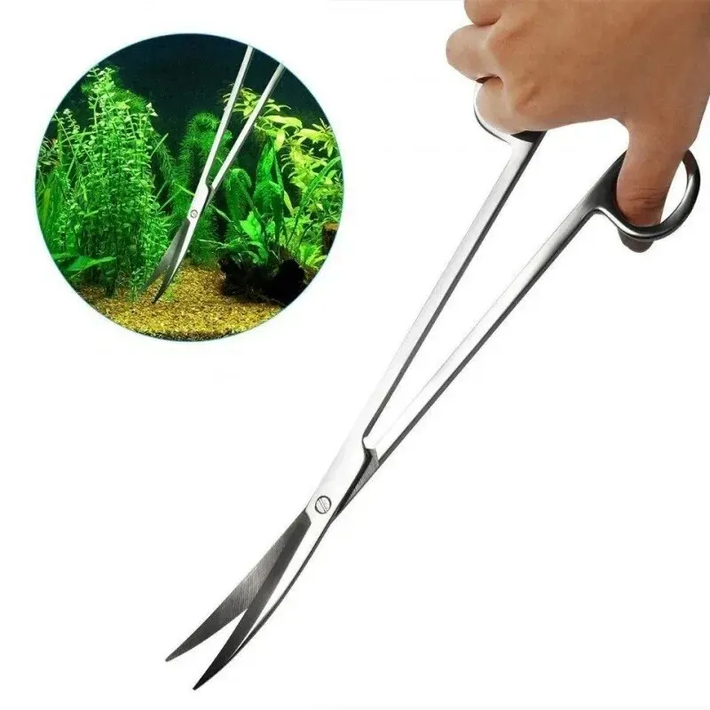 수족관 가위, 매우 긴 스테인레스 스틸 청소 도구, 수 - Planted Aquarium Cleaning 리뷰 및 가격