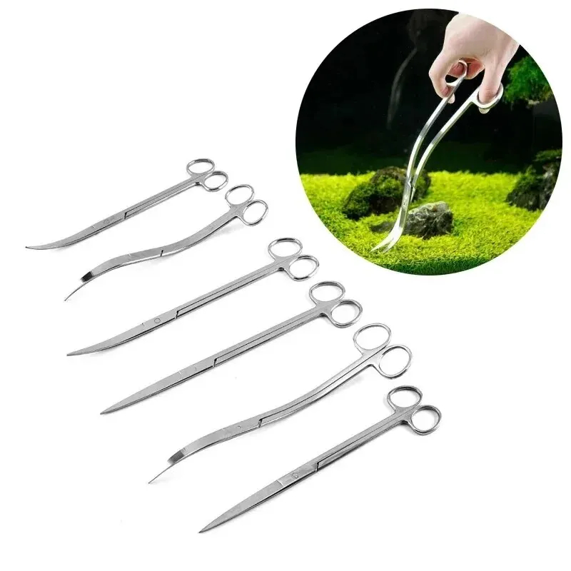 수족관 가위, 매우 긴 스테인레스 스틸 청소 도구, 수 - Planted Aquarium Cleaning 리뷰 및 가격